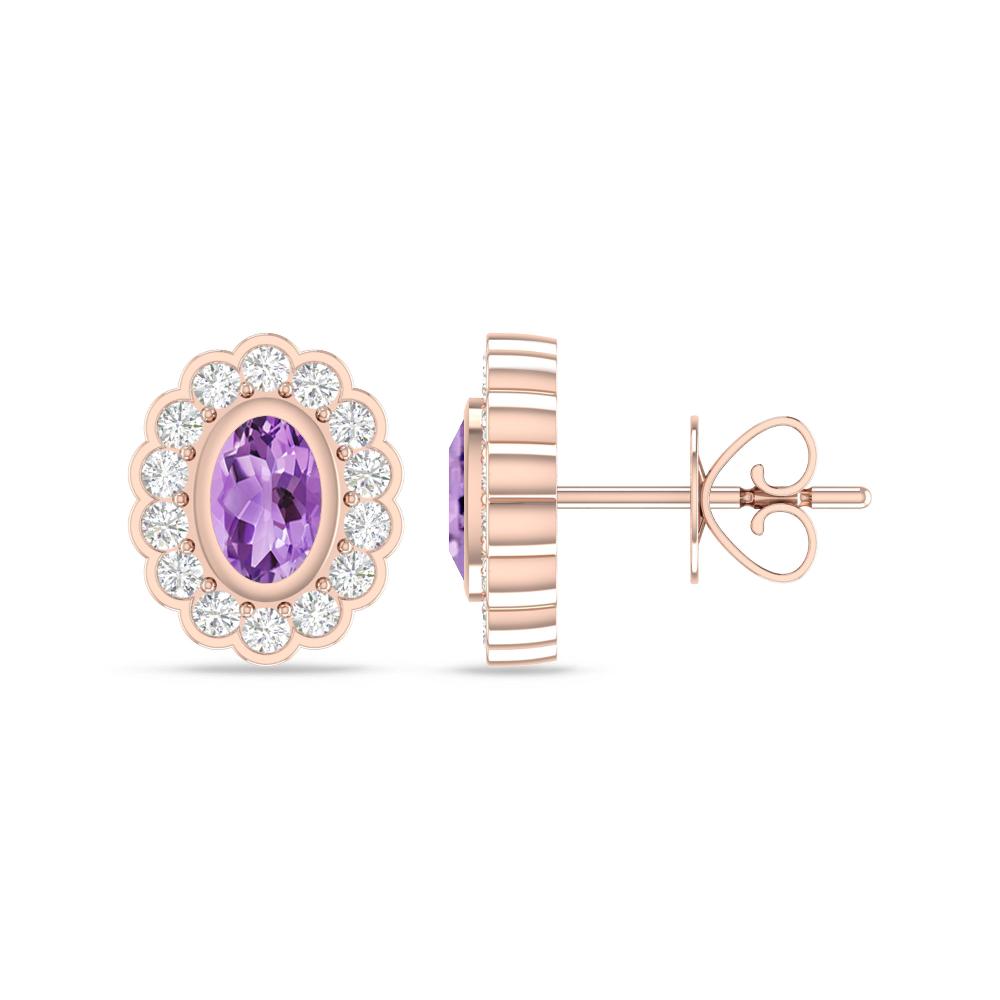 Rose Gold - Amethyst